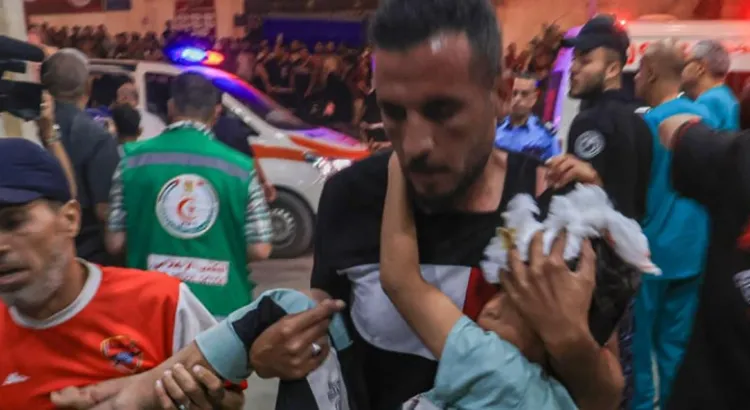 Bombardea Israel un hospital en Gaza Bombardea Israel un hospital en Gaza