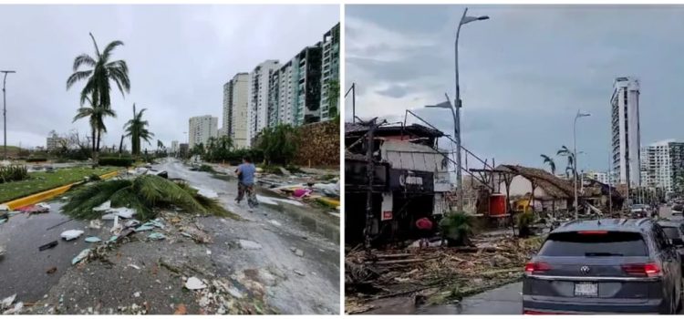 Reportan 27 personas muertas tras paso del huracán Otis