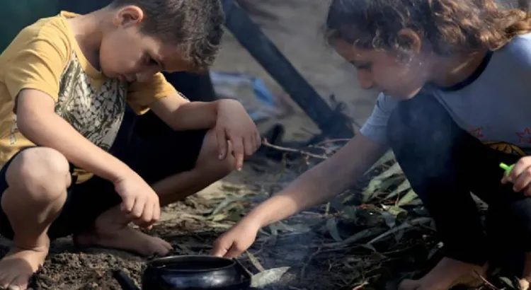 En riesgo de morir de hambre los habitantes de Gaza