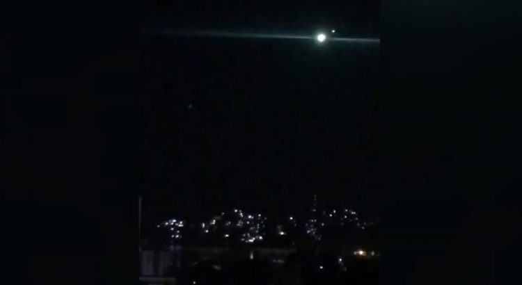 Causa expectación supuesto meteoro en Acapulco
