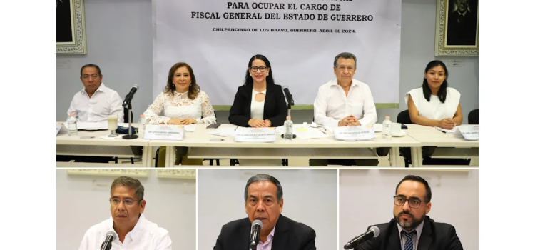 Comparecen aspirantes a Fiscal de Guerrero ante los diputados