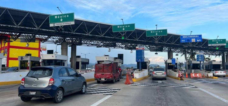 Las casetas de la Autopista del Sol seguirán gratis