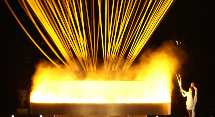 Comenzó la fiesta Olímpica: ¡Pebetero en el aire! Comenzó la fiesta Olímpica: ¡Pebetero en el aire!