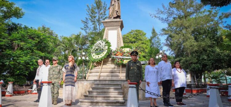 Conmemoran el 242 aniversario del natalicio de Vicente Guerrero