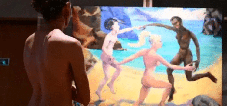 Museo inaugura exposición a la que hay que acudir desnudos Museo inaugura exposición a la que hay que acudir desnudos