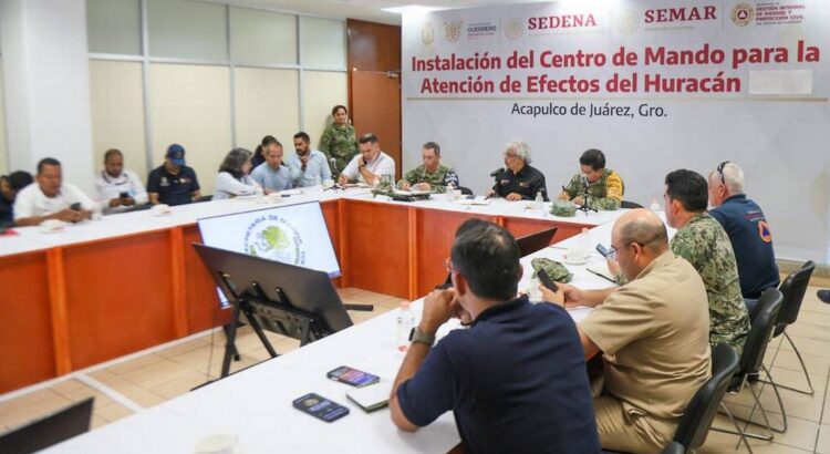 Instalan centro de mando en la Marina