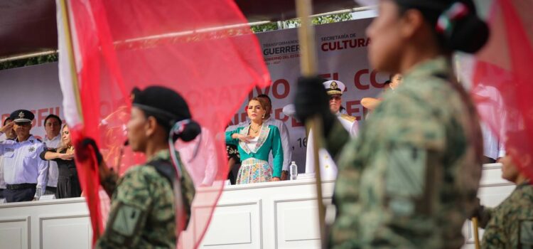 Saldo blanco en desfile de la Independencia en Chilpancingo