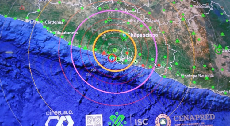 Se registra sismo magnitud 5.2 en Guerrero