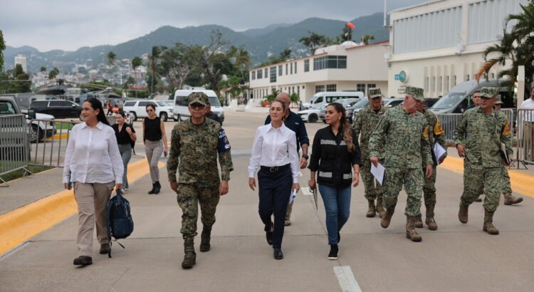 Visita Presidenta de México a Acapulco