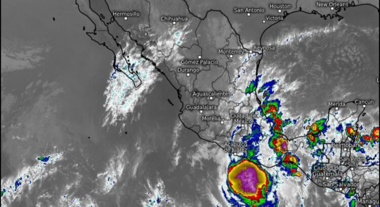 Fuertes vientos y lluvias se esperan en Acapulco