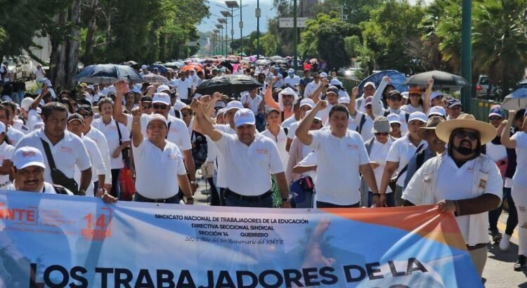 Habrá marcha de maestros del SNTE este lunes Habrá marcha de maestros del SNTE este lunes