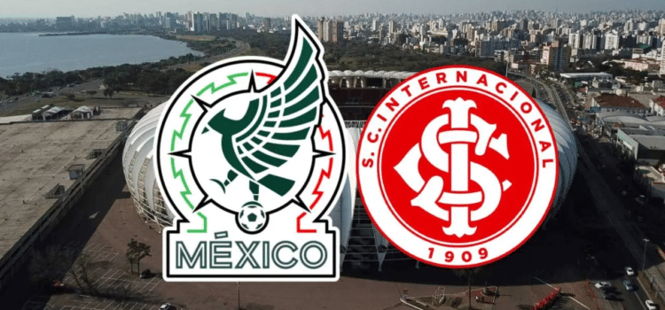 México enfrenta al Inter de Porto Alegre (Amistoso)