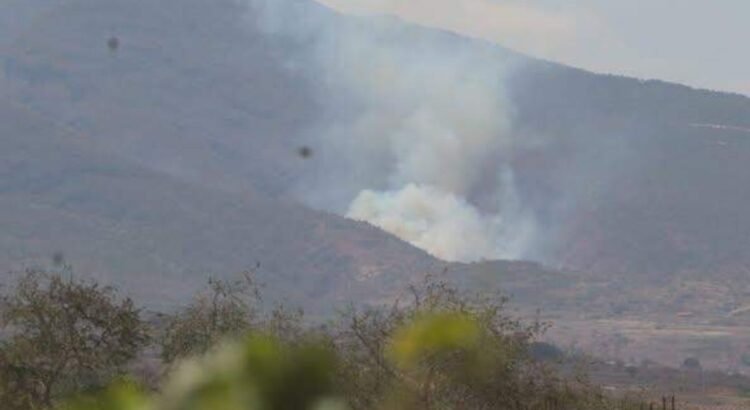Reportan incendio al poniente de Chilpancingo