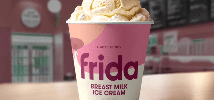 Lanzarán helado sabor “leche materna”