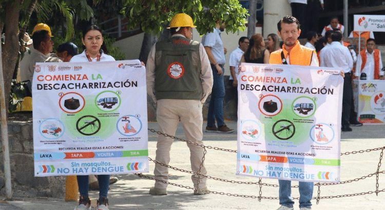 Lanzan campaña de prevención del dengue