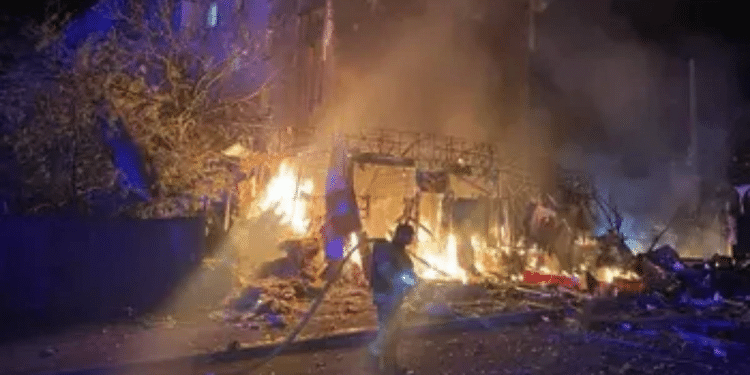 Kiev bajo fuego