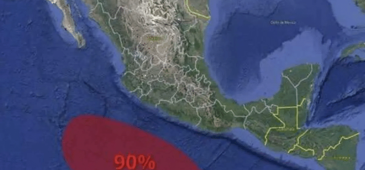 Zona de baja presión aumenta evolución a ciclón tropical