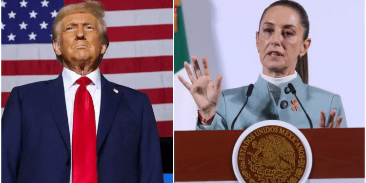 Sheinbaum teme a los carteles y “no piensa con claridad”: Trump