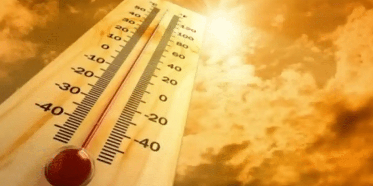 Rebasa el termómetro los 40 grados en gran parte del país