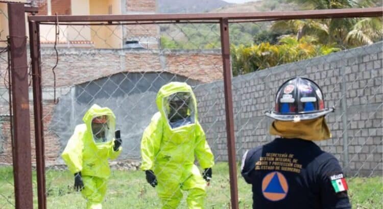 Fuga de amoníaco genera pánico en Tixtla