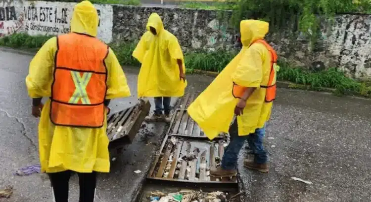 Por inundaciones, limpian más de 800 alcantarillas en Chilpancingo