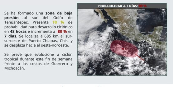 Se esperan lluvias intensas en Guerrero