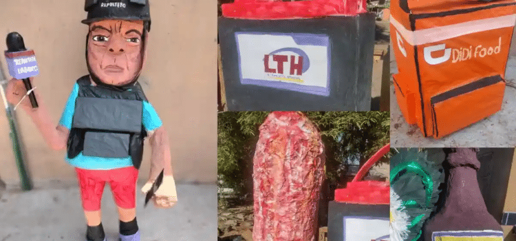 Llévela, llévela, su piñata del “Reportero Urbano”