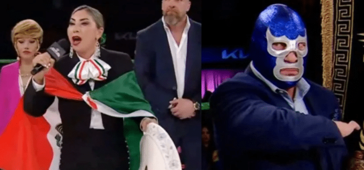 Cantante se equivoca al entonar el Himno Nacional Mexicano