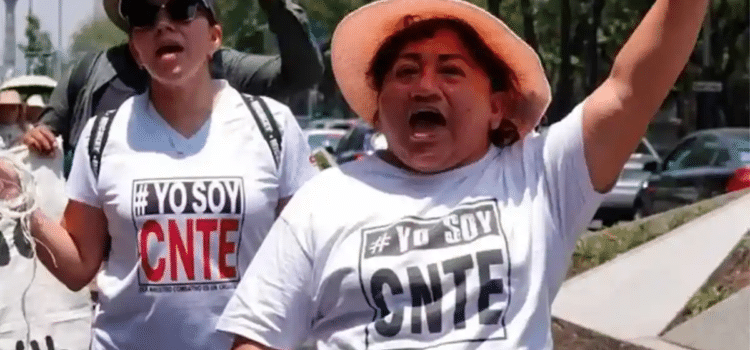 CNTE pone fin a paro y plantón en la Ciudad de México