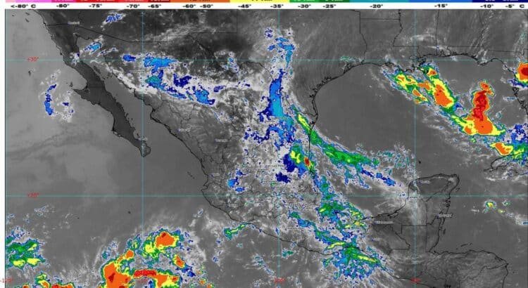 Anuncian que persistirán las lluvias