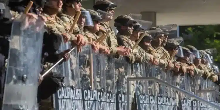 Retira el Pentágono parte de la Guardia Nacional desplegada en Los Ángeles