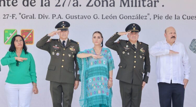 Rinde protesta nuevo comandante de la 27va. Zona Militar en Acapulco