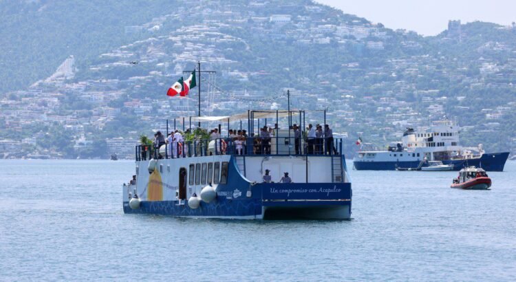 Claudia Sheinbaum inaugura el “Marinabus” en Acapulco Claudia Sheinbaum inaugura el “Marinabus” en Acapulco