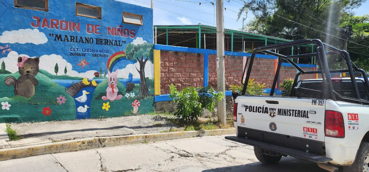 Detienen a presunto ladrón y responsable de robos en escuelas