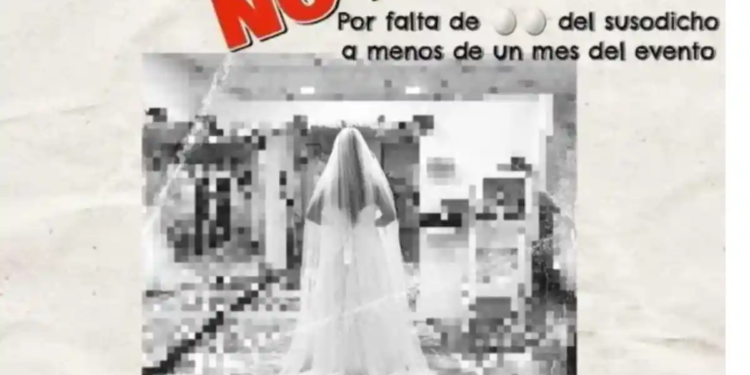 Tras cancelación de su enlace matrimonial decidió organizar una “No Boda” Tras cancelación de su enlace matrimonial decidió organizar una “No Boda”