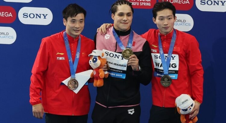 ¡México mejor que China!; Osmar Olvera gana medalla de oro ¡México mejor que China!; Osmar Olvera gana medalla de oro