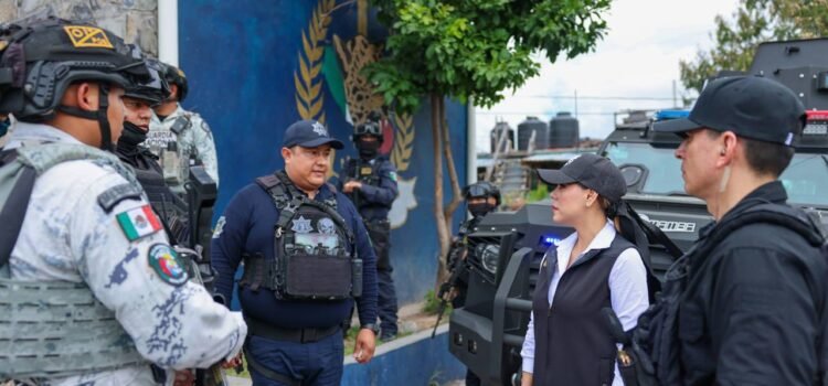 Gobernadora de Guerrero supervisa operativos de seguridad en Chilpancingo