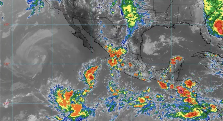 Se forma zona de baja presión frente a Guerrero Se forma zona de baja presión frente a Guerrero
