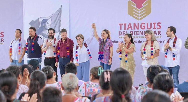 Inauguran Tianguis del Bienestar en Xochitlahuaca Inauguran Tianguis del Bienestar en Xochitlahuaca