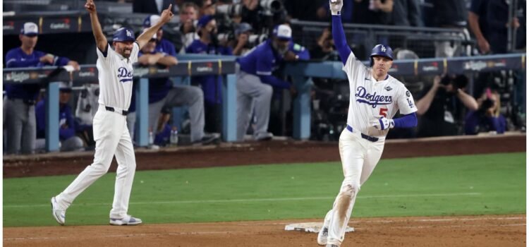 Después de 18 entradas, ganan los Dodgers y toman la ventaja en la Serie Mundial