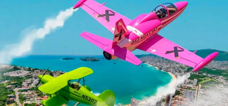 Inicia el Air Show Acapulco 2025, uno de los espectáculos aéreos más importantes del país
