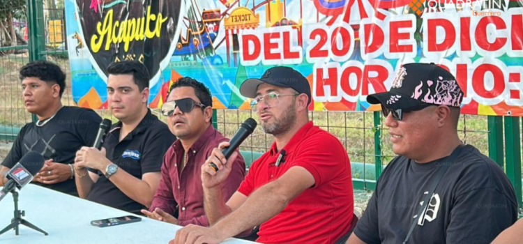 Confirman feria decembrina en Acapulco Confirman feria decembrina en Acapulco