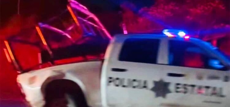 Choque entre dos patrullas en la Zihuatanejo–Lázaro Cárdenas deja 16 policías heridos