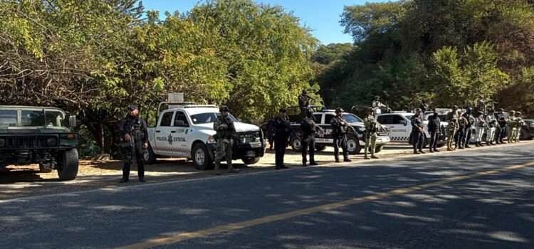Refuerzan Guerrero y Michoacán la coordinación de seguridad en la región de la Costa Grande