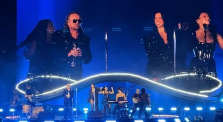 Dua Lipa sorprende en la CDMX con un dueto junto a Fher de Maná interpretando “Oye mi amor” Dua Lipa sorprende en la CDMX con un dueto junto a Fher de Maná interpretando “Oye mi amor”