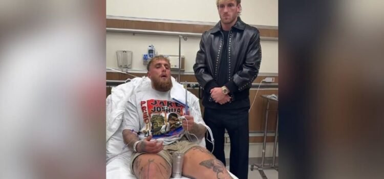 El youtuber Jake Paul sufre doble fractura de mandíbula tras caer por nocaut ante Anthony Joshua El youtuber Jake Paul sufre doble fractura de mandíbula tras caer por nocaut ante Anthony Joshua