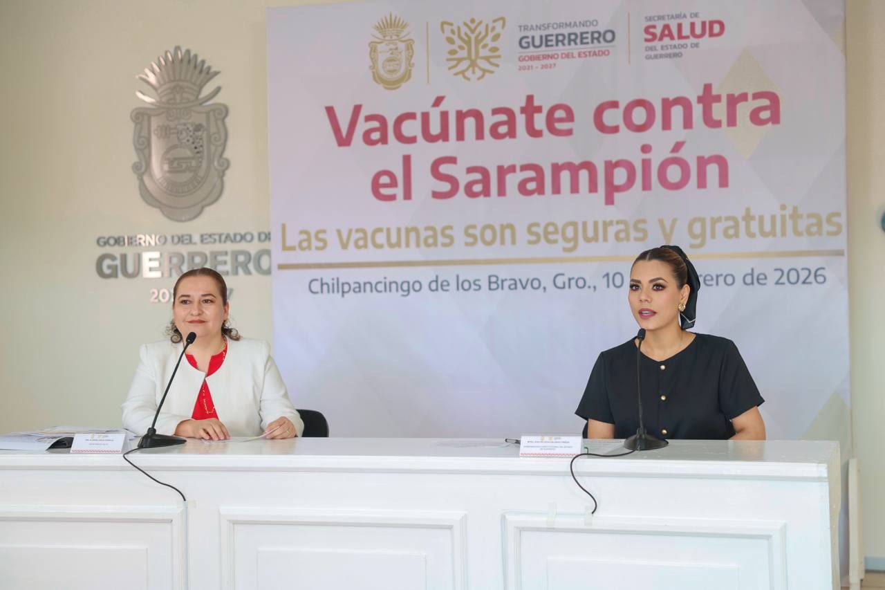 Ante casos de sarampión, Guerrero refuerza campaña de vacunación