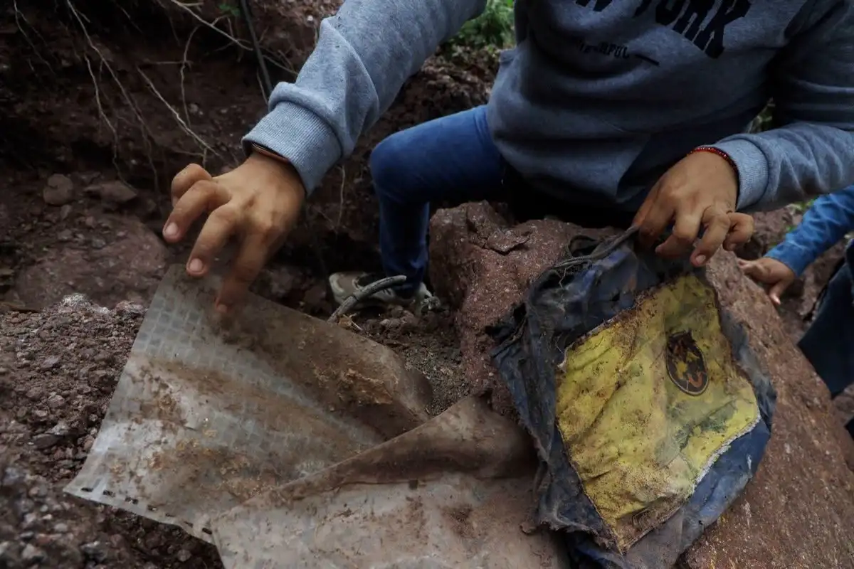Localizan restos humanos durante búsqueda de desaparecidos en la Montaña de Guerrero